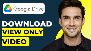 How To Download View Only Video From Google Drive (Easy Tutorial)