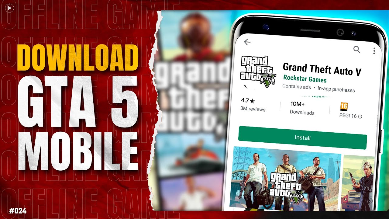 HOW to Play GTA 5 on Any ANDROID PHONE +