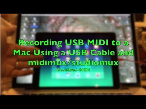 Application Note #8: Direct USB MIDI using midimux/studiomux