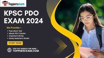 KPSC PDO Mock Test Free, Question Bank, Update Syllabus & Pattern 2024, Book PDF, Practice Set, MCQ
