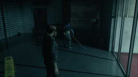 Control: Ahti (janitor) singing to himself