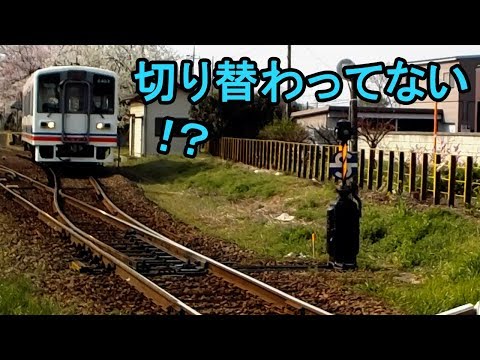分岐器】スプリングポイント(発条転轍器)通過シーン集1【spring