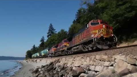 BNSF Scenic Sub Part 1 Edmonds and Picnic Point-North Lynnwood - September 2018