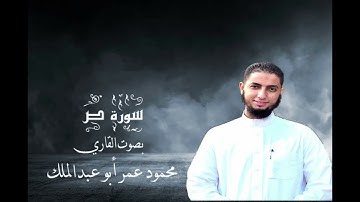 سورة ص بصوت القاري محمود عمر أبو عبد الملك