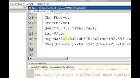 Formation of Propylene Glycol: Numerical Reaction Experiment