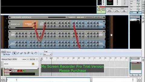 Propellerhead Record 1.5 Demo Audio Problems PART 1
