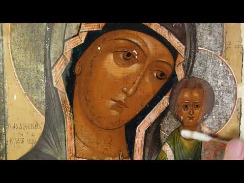 Реставрация Казанской иконы Богородицы