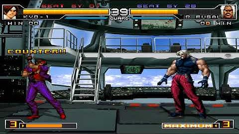 [The King of Fighters 2002 Unlimited Match]Kyo-1 vs Rugal