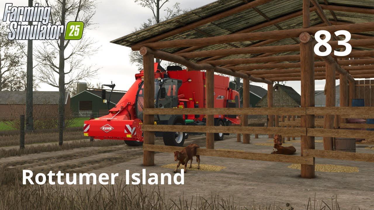 DOING MANY ODD JOBS ON THE FARM | ROTTUMER ISLAND #83 | FS25 - YouTube