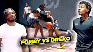 When Two ELITE Hoopers GO AT IT!! Fomby vs Dreko 1v1