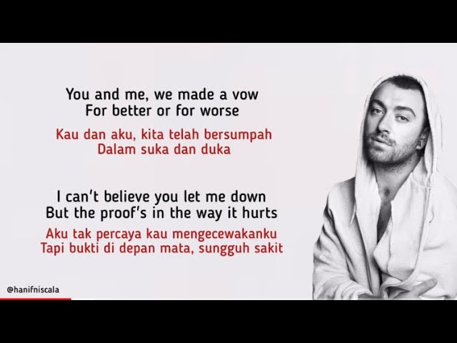 Sam Smith - I’m Not the Only One | Lirik Terjemahan class=