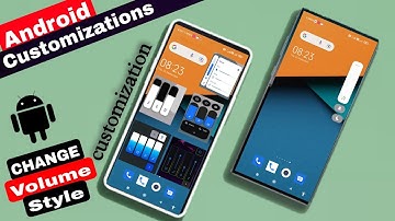 Volume Style -customize your volume panel slider | volume button style kaise change kare