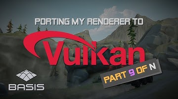 Porting my renderer to Vulkan - Part 9 of N - Samplers and shader modules