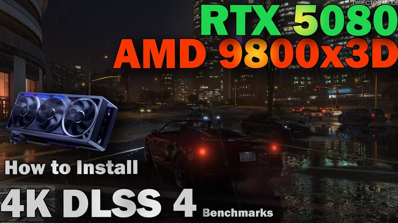 GTA V Enhanced PC - 4K Ultra Ray Tracing - DLSS 4 - ROG ASTRAL 5080 ...