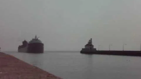 The Charles M. Beeghly arriving at Duluth
