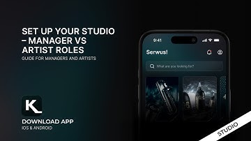 Set Up Your Studio – Manager vs Artist Roles in Kwadron App