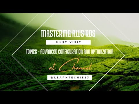 Mastering Amazon RDS : Read Replicas, RDS Multi AZ, Amazon Aurora ...
