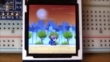 Parallax Scrolling on STM32 and ILI9163C color display