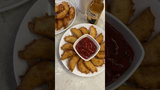 Домашние чебупели с ветчиной и сыром -отличная закуска к пиву 🍻 #чебупели #закускакпиву #кпиву