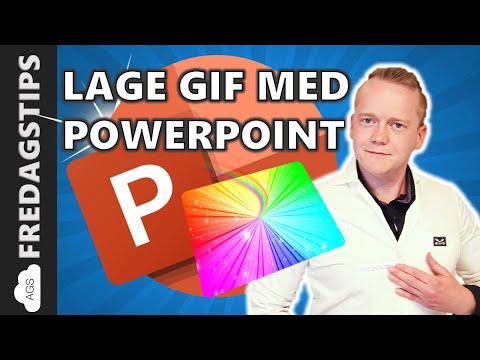 Hvordan lage animert GIF i Powerpoint 🤓