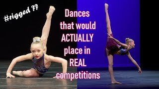 Dances that would place in REAL competitions