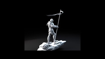 Thorr - Maya model turntable video