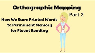 Orthographic Mapping Part 2: How We Store Words for Proficient Reading-Equipped for Reading Success