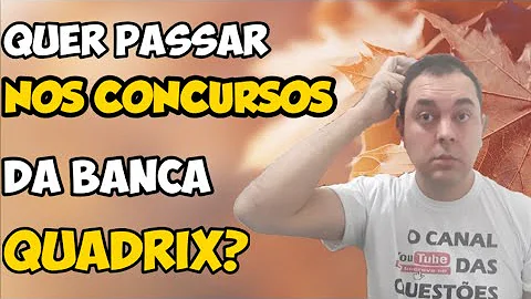 Como fazer prova da banca Quadrix?