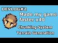 Miner's Delight - Indie Game Devlog #2 Tilemap Chunking and Terrain Generation
