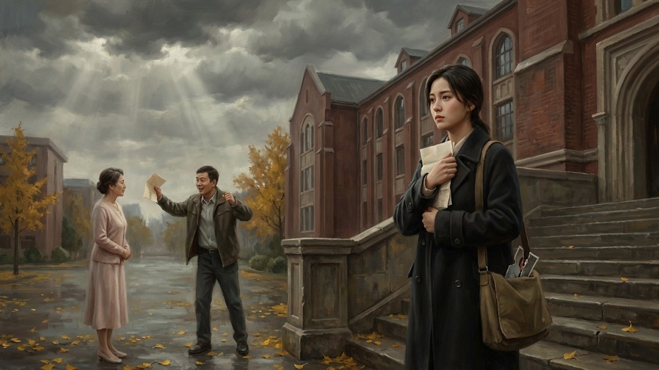 Renacida, vi cómo él le entregaba mi universidad a su amor platónico—esta vez, entré a..| Ficción AI