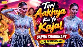 Teri Aakhya Ka Yo Kajal | Sapna Chaudhary Live Performance | Rohini Sector 10 | Haryanvi Song 2026