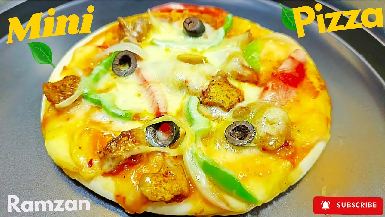 Mini Pizza Without Oven | Ramzan Special Iftar Recipe | Easy & Cheesy