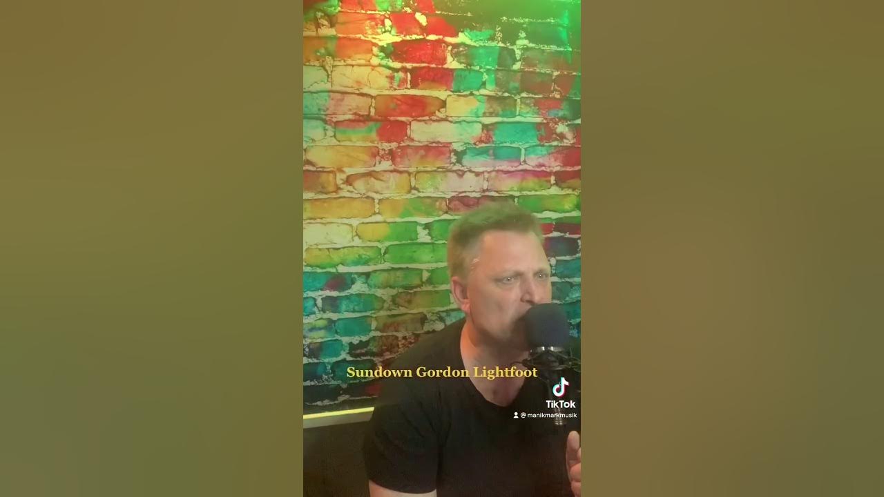 Sundown Gordon Lightfoot Cover Song Karaoke YouTube