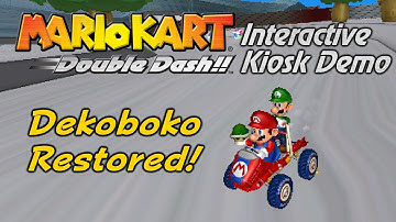 Mario Kart: Double Dash!! Kiosk Demo - An Accurate Dekoboko Restoration