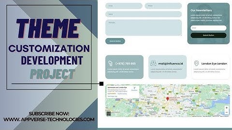 Theme Customization & Development Project | Website UI & UX Design