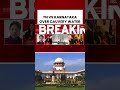 Cauvery Row: Tamil Nadu Moves Supreme Court Against Karnataka Over Water Order
