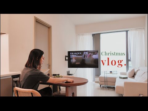 vlogmas 🎄 最喜歡的節日來啦! 聖誕氛圍感滿滿、交換禮物、聚餐、逛逛城市裝飾、暖暖的肉骨茶 | It's Jcnana 蒨蒨