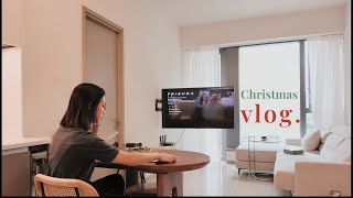 vlogmas 🎄 最喜歡的節日來啦! 聖誕氛圍感滿滿、交換禮物、聚餐、逛逛城市裝飾、暖暖的肉骨茶 | It's Jcnana 蒨蒨