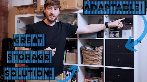 Ikea Kallax is an awesome storage solution!