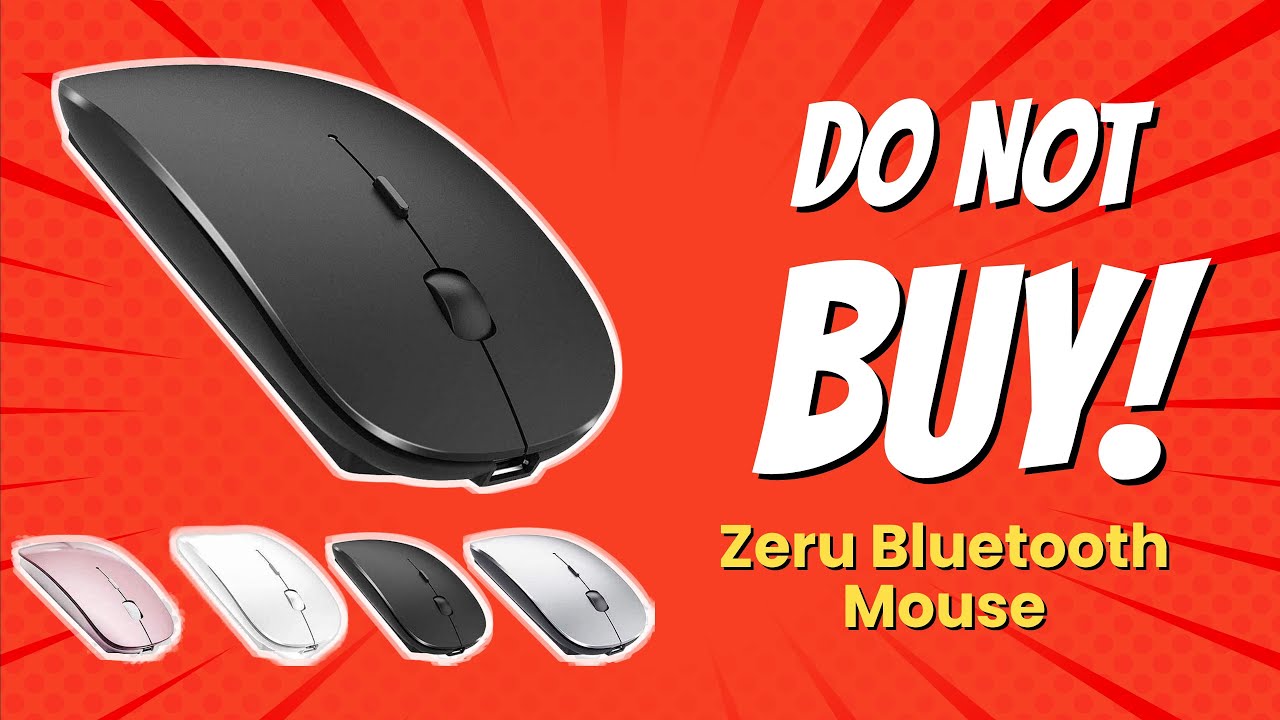 DON'T BUY ZERU BLUETOOTH MOUSE BEFORE WATCHING THIS VIDEO! ⚠️🖱️