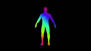Club Visuals 1348 - Rotating Man VJ Loop