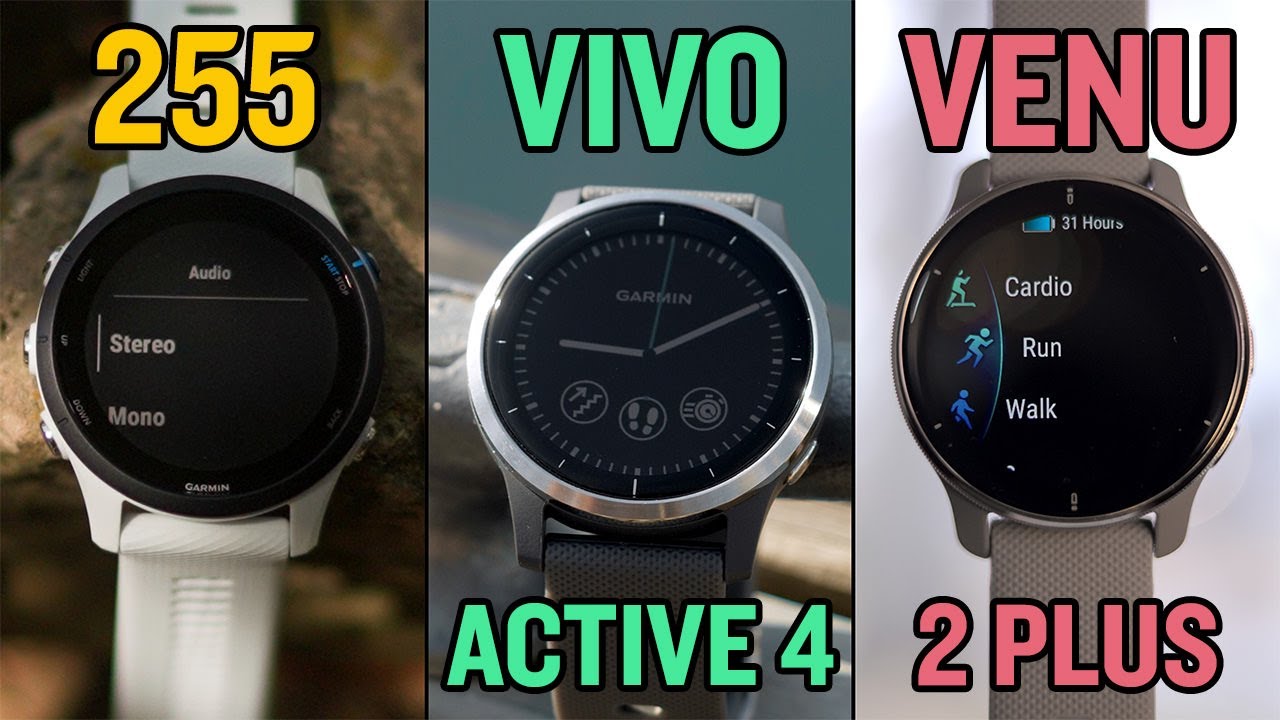 Garmin Vivoactive 4 vs Venu – a comparison of the iconic series