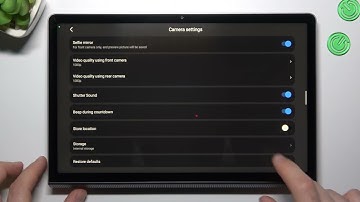 How to Enable Location Tags in Lenovo Yoga Tab 11 - Enable/Disable Camera Geotags
