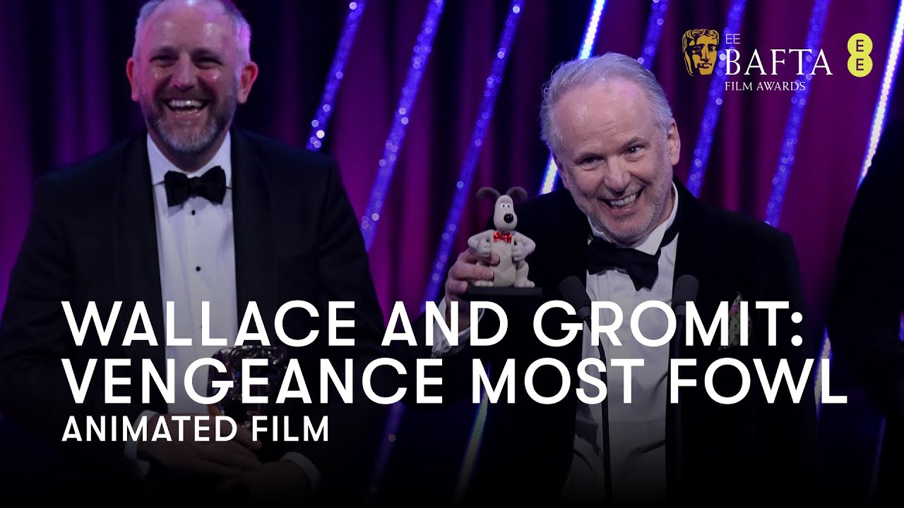 Wallace and Gromit: Vengeance Most Fowl wins Animated Film at the 2025 BAFTA Film Awards | BAFTA