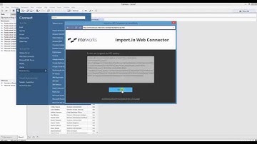 Import.io Web Connector for Tableau Demo