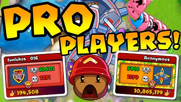 INSANELY CLOSE Battles Against PRO PLAYERS! (Bloons TD Battles)