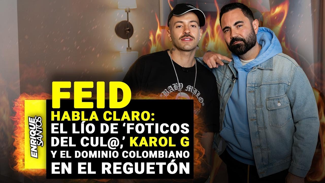 Feid Habla Claro: El Lío de ‘Foticos del Cul@, ’ Karol G y el Dominio Colombiano en el Reguetón 🎤🔥