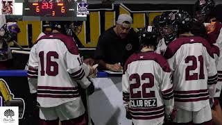 2026 OJBLL Playoffs Round 3 Game 4 Akwesasne Thunder vs Kahnawake Hunters screenshot 4