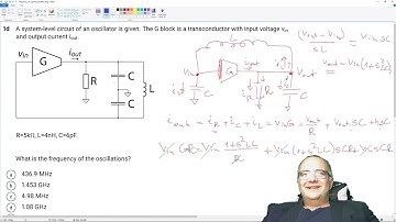 Calculate the oscillation frequency of a 3 point oscillator, Colpitts oscillator