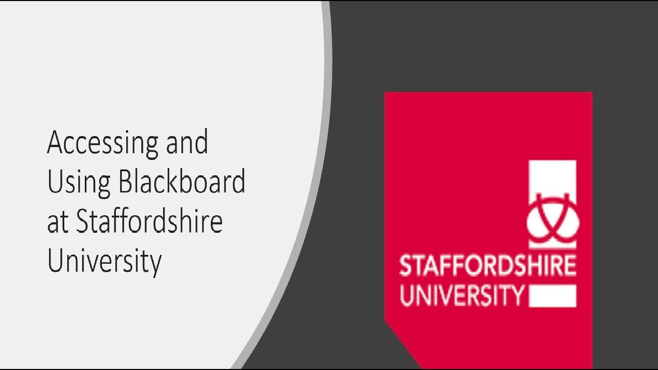 at Staffordshire University 